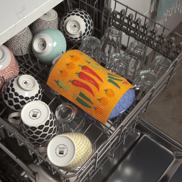 Ecologie - Swedish Dish Cloth, Chili Peppers - Image 3