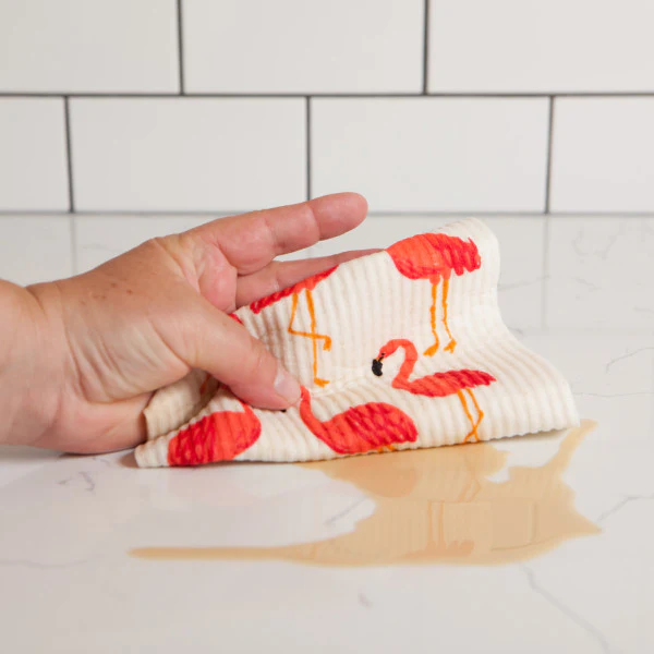 Ecologie - Swedish Sponge Dishcloth, Flamingo - Image 2