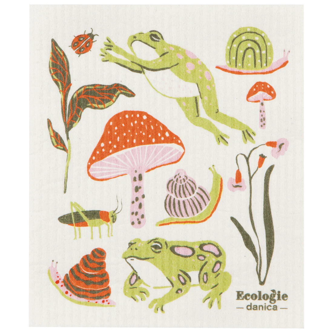 Ecologie - Swedish Sponge Dishcloth, Gardenland