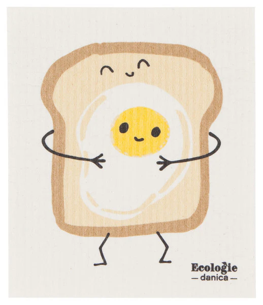 Ecologie - Swedish Sponge Dishcloth, Funny Food