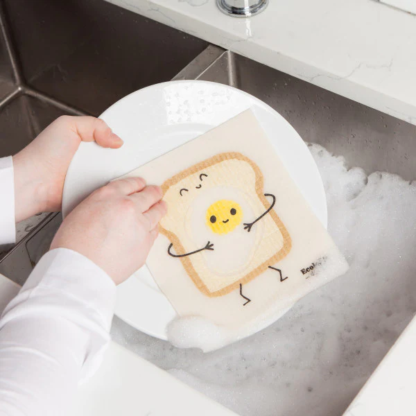 Ecologie - Swedish Sponge Dishcloth, Funny Food - Image 2