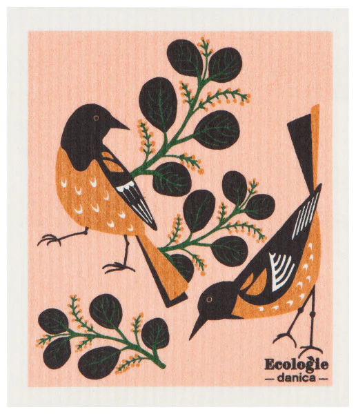 Ecologie - Swedish Sponge Dishcloth, Orioles