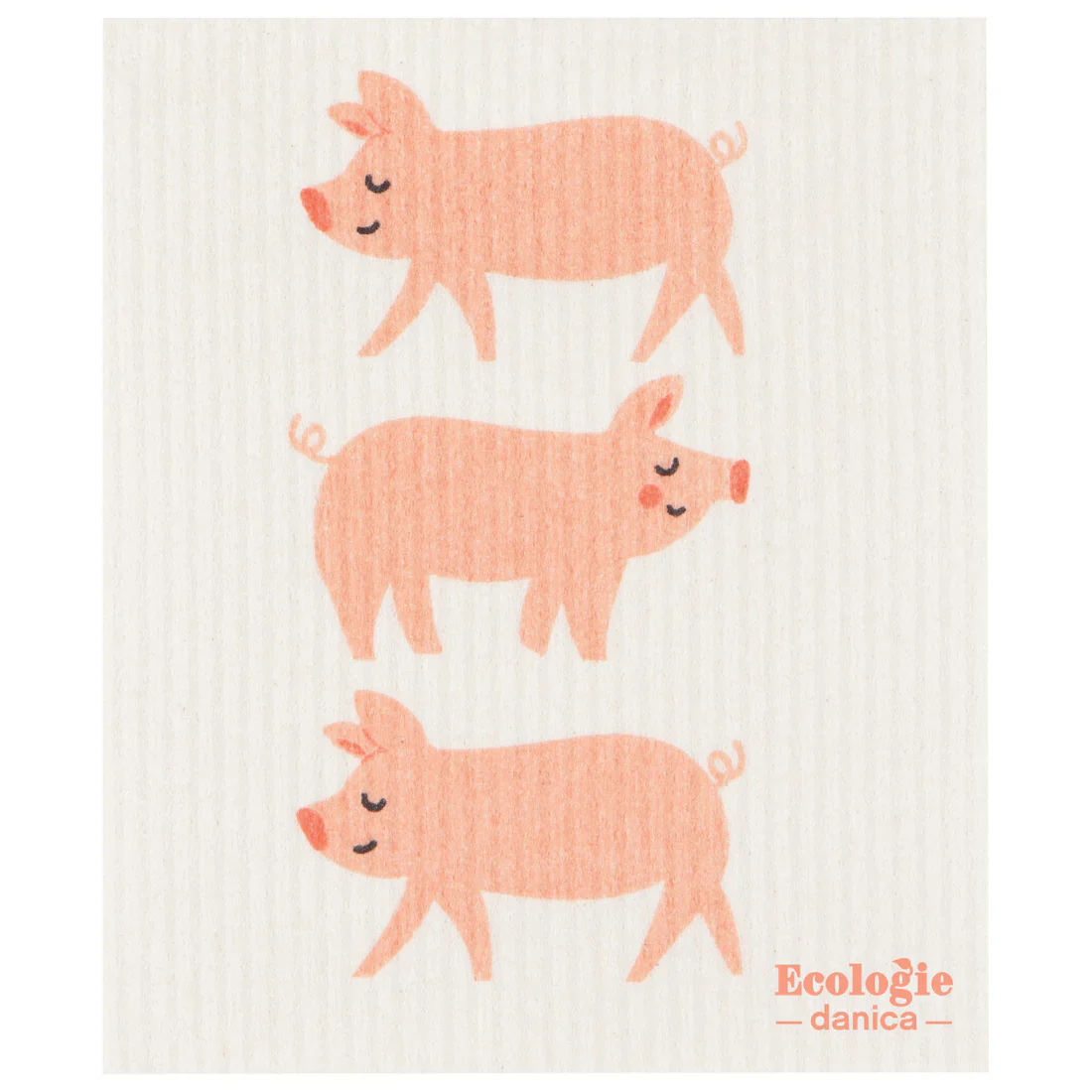 Ecologie - Swedish Sponge Dishcloth, Penny Pig