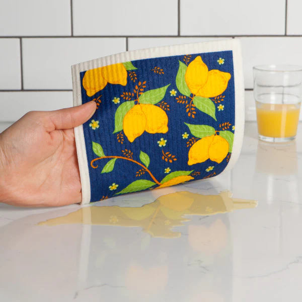 Ecologie - Swedish Sponge Dishcloth, Provencal Lemon - Image 2