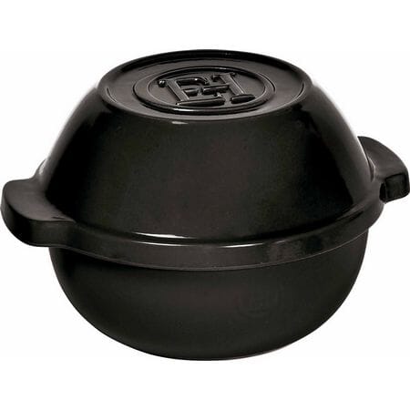 Emile Henry - Bread Pot, Charcoal