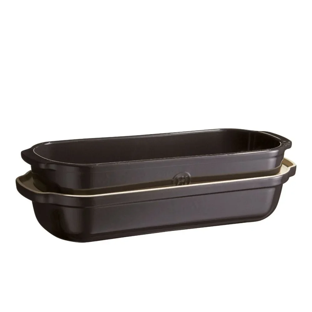 Emile Henry - Large Bread Loaf Baker, Charcoal - Image 3