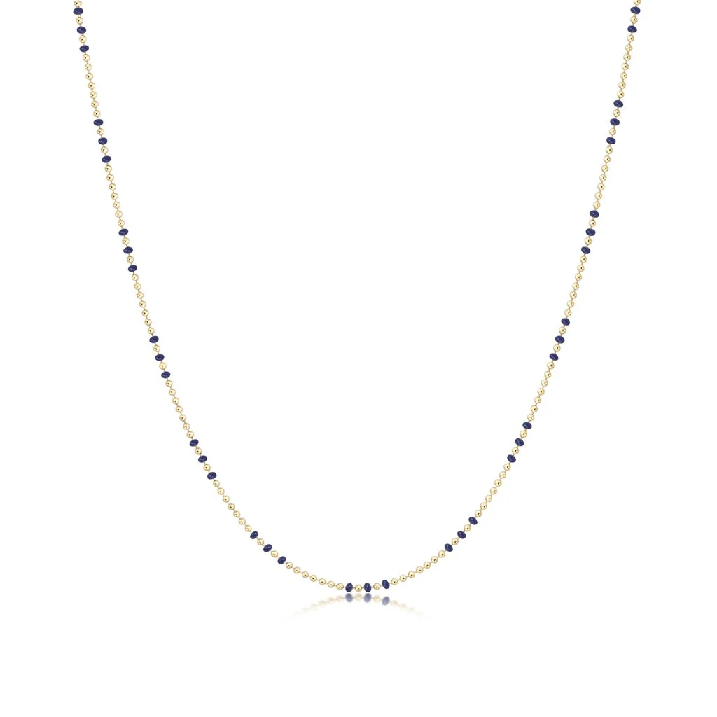 enewton - 15" Choker Necklace Hope Joy, Navy
