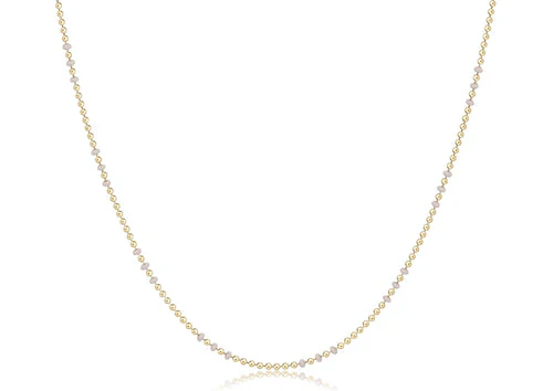 enewton - 15" Choker Necklace Hope Joy, Off-White