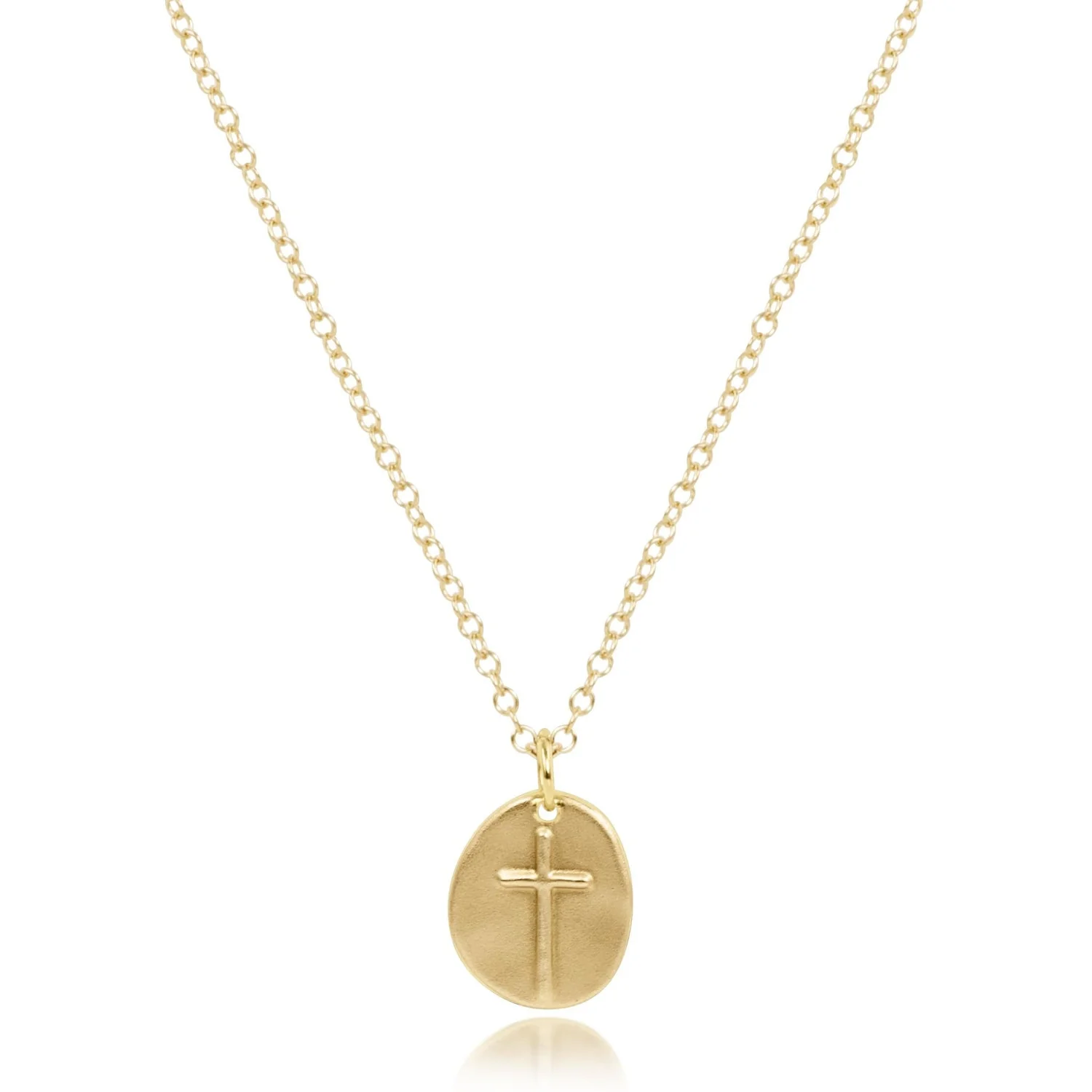 enewton - 16" Necklace Gold, Inspire Small Gold Charm
