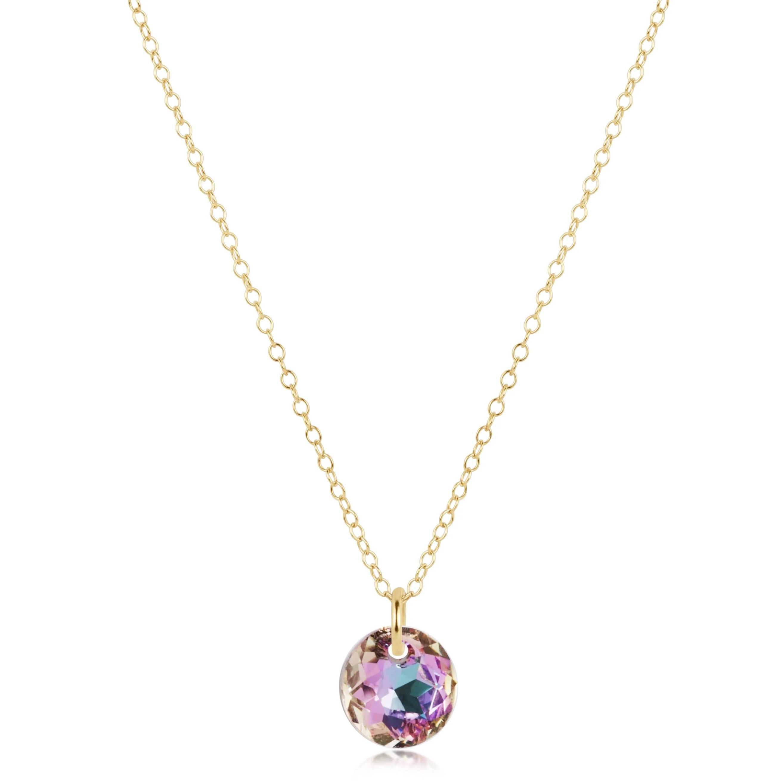 enewton - 16" Necklace Gold Reflection Small Charm, 06