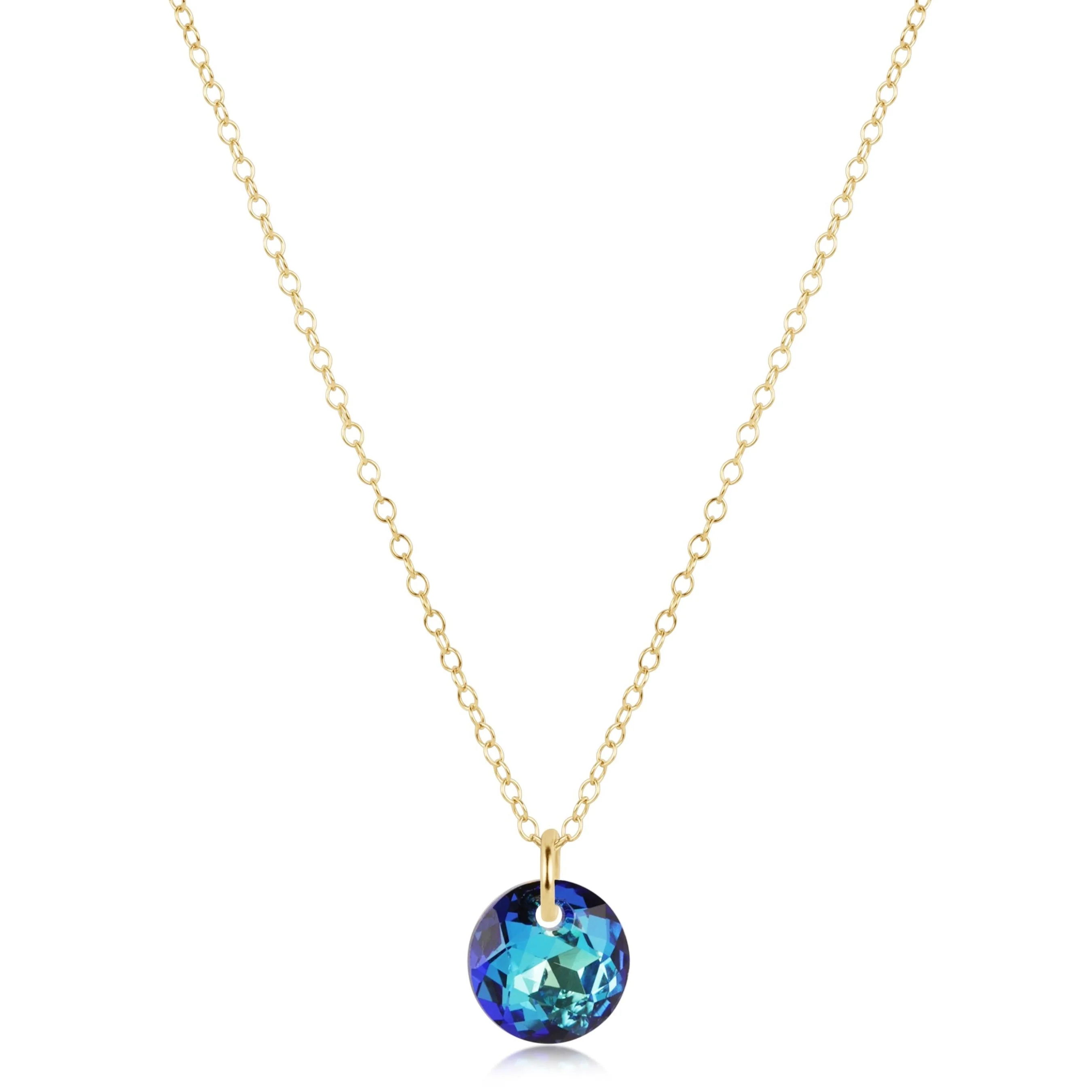 enewton - 16" Necklace Gold Reflection Small Charm, 12
