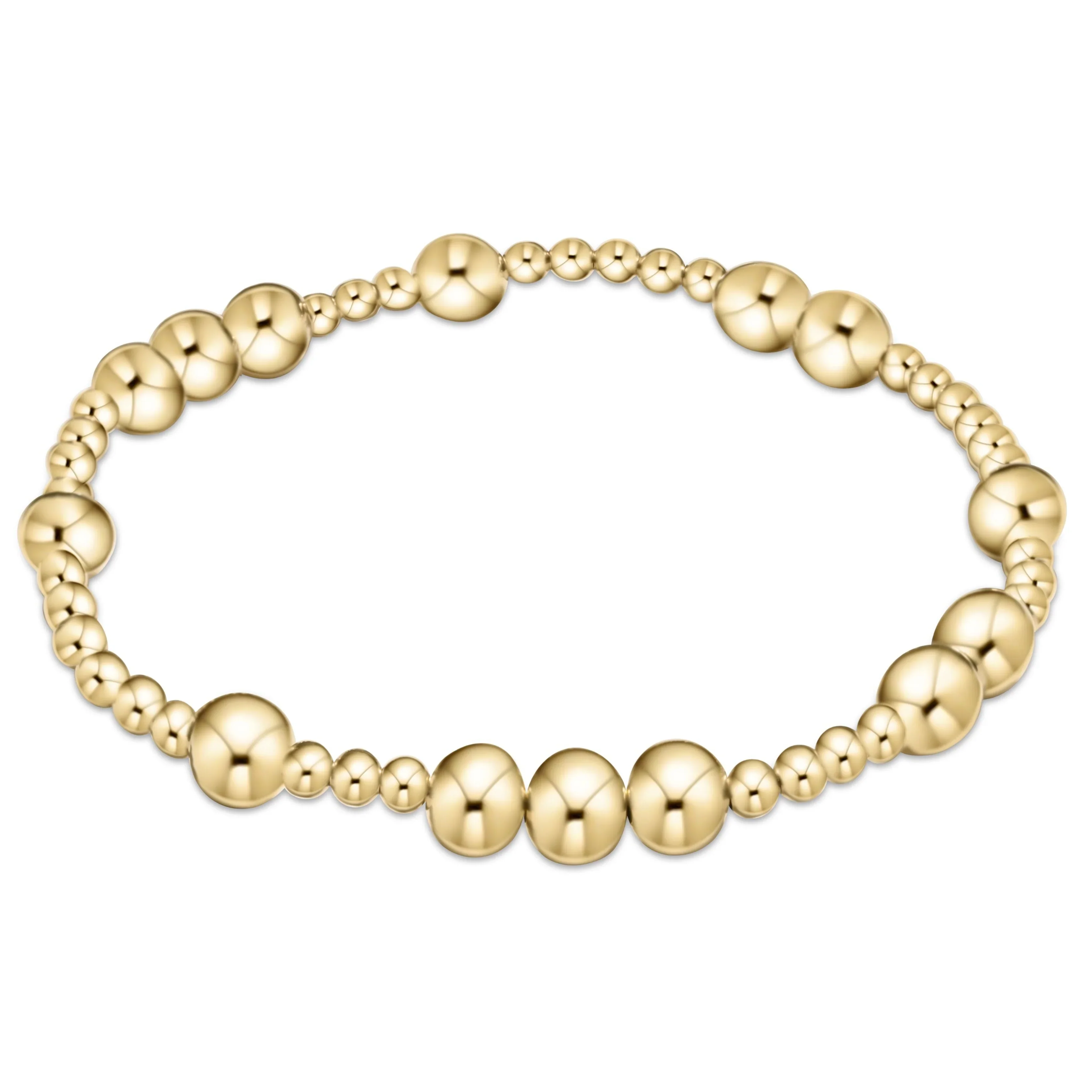 enewton - Extends Hope Unwritten 6mm Bead Bracelet, Gold
