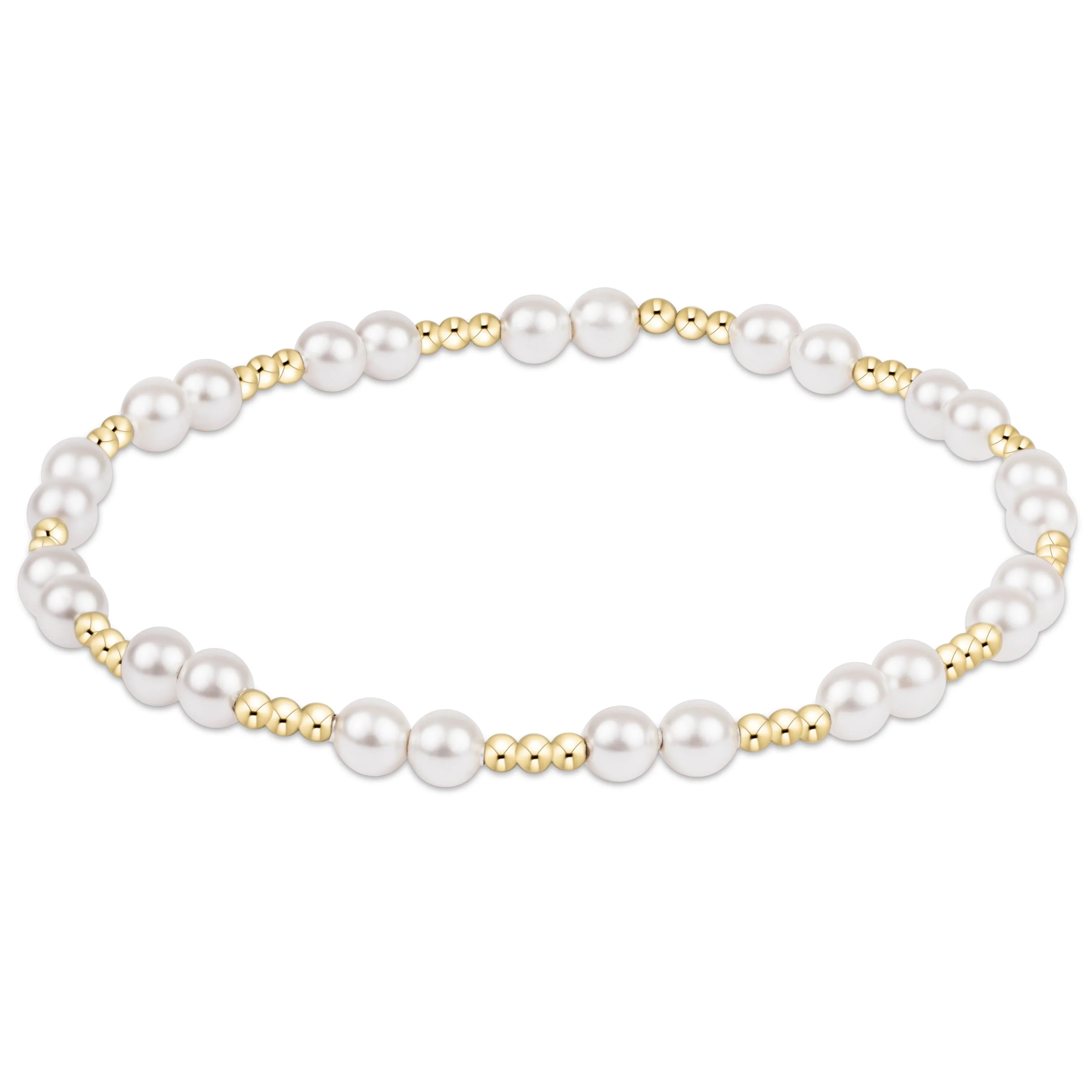 enewton - Extends Together 4mm Bracelet, Pearl