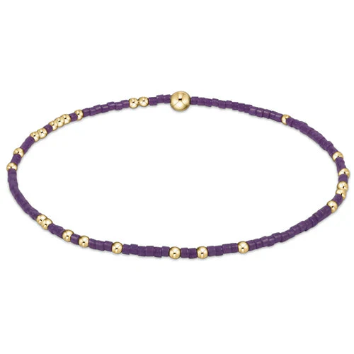 enewton - Gameday Hope Unwritten Bracelet, Deep Purple