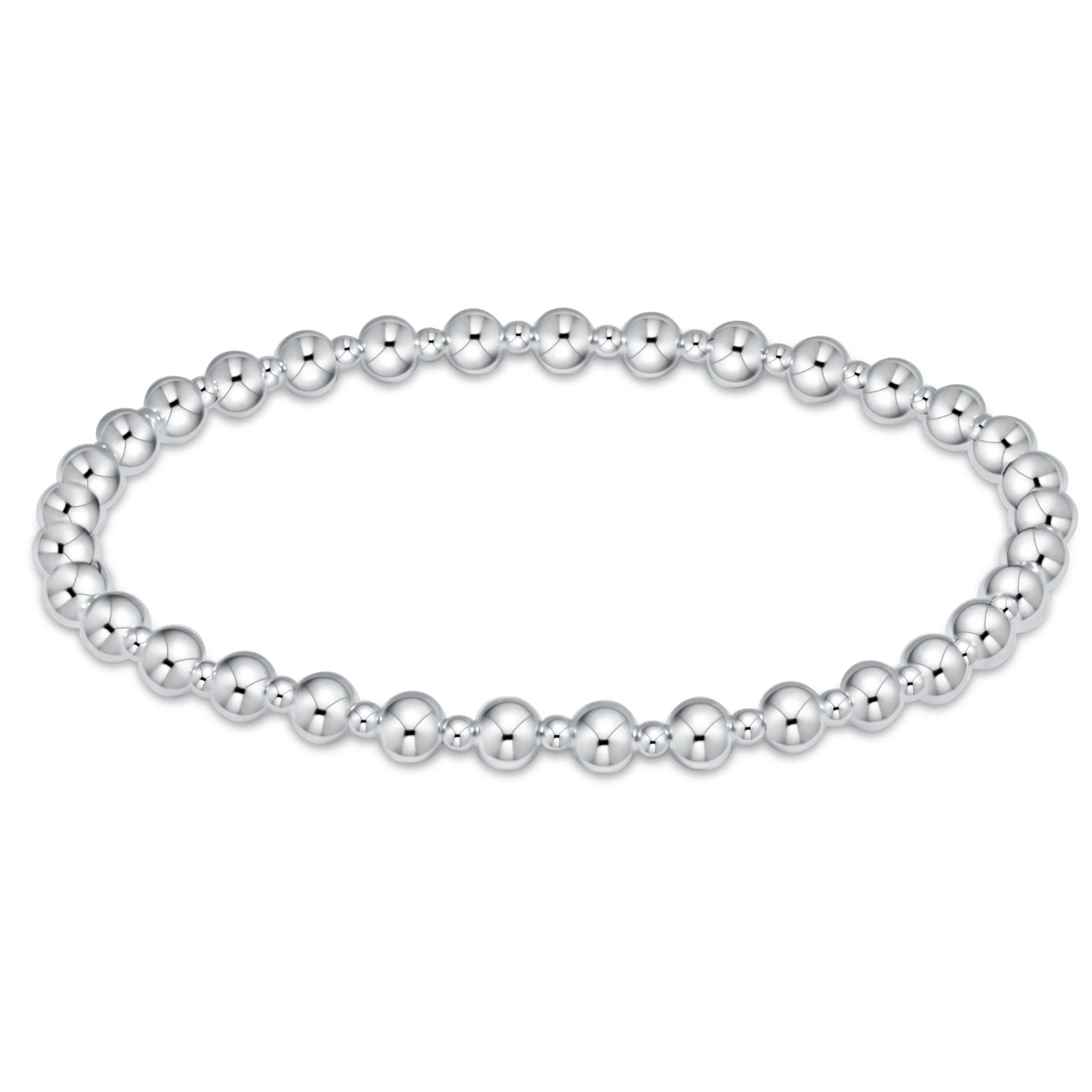 enewton - Grateful Sterling 4mm Bead Bracelet