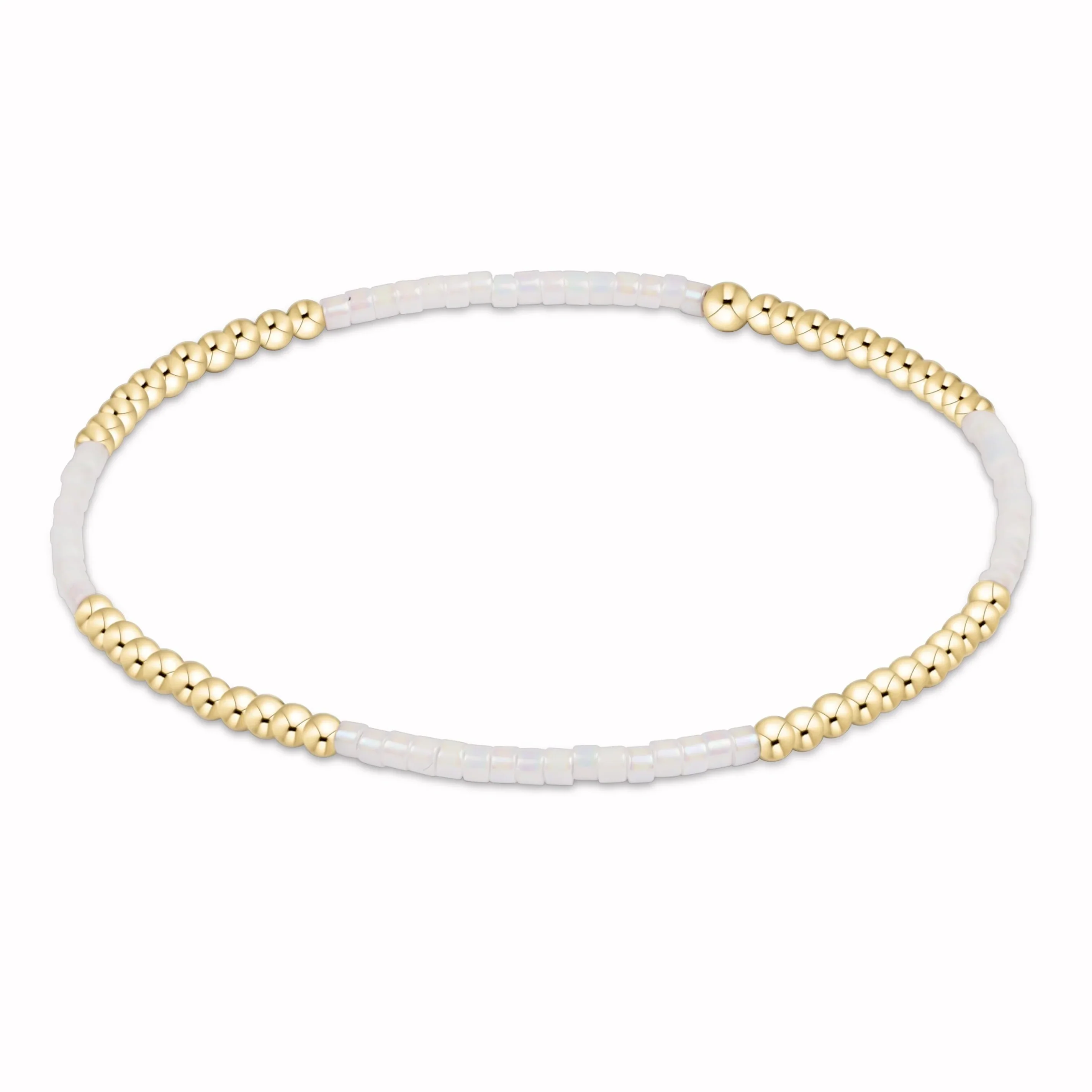 enewton - Hope Blissful Bracelet, Silky White