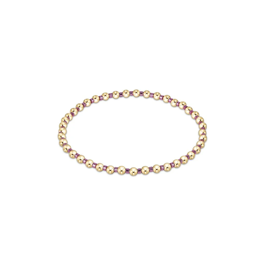 enewton - Hope Grateful Bracelet, Pink Metallic