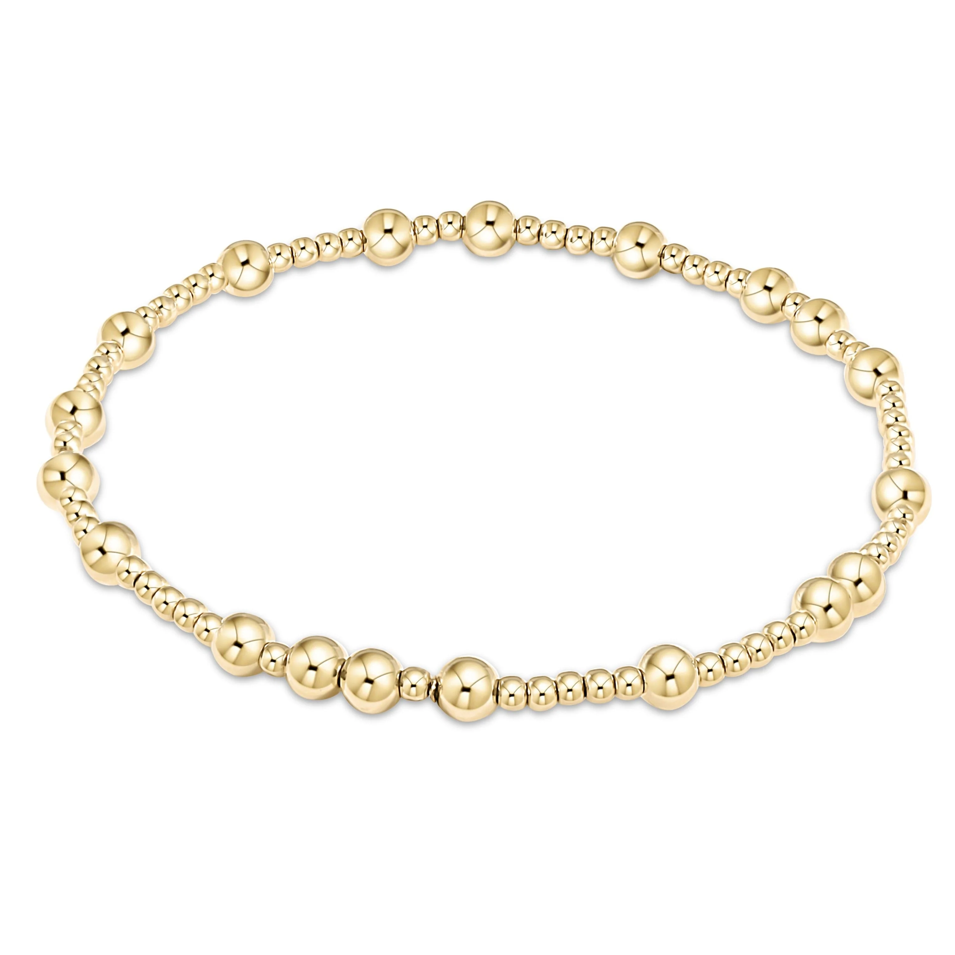 enewton - Hope Unwritten 4mm Bead Bracelet, Gold