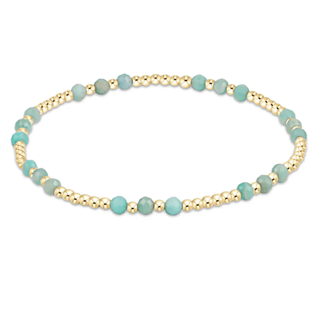 enewton - Joy Gem 3mm Bracelet, Amazonite