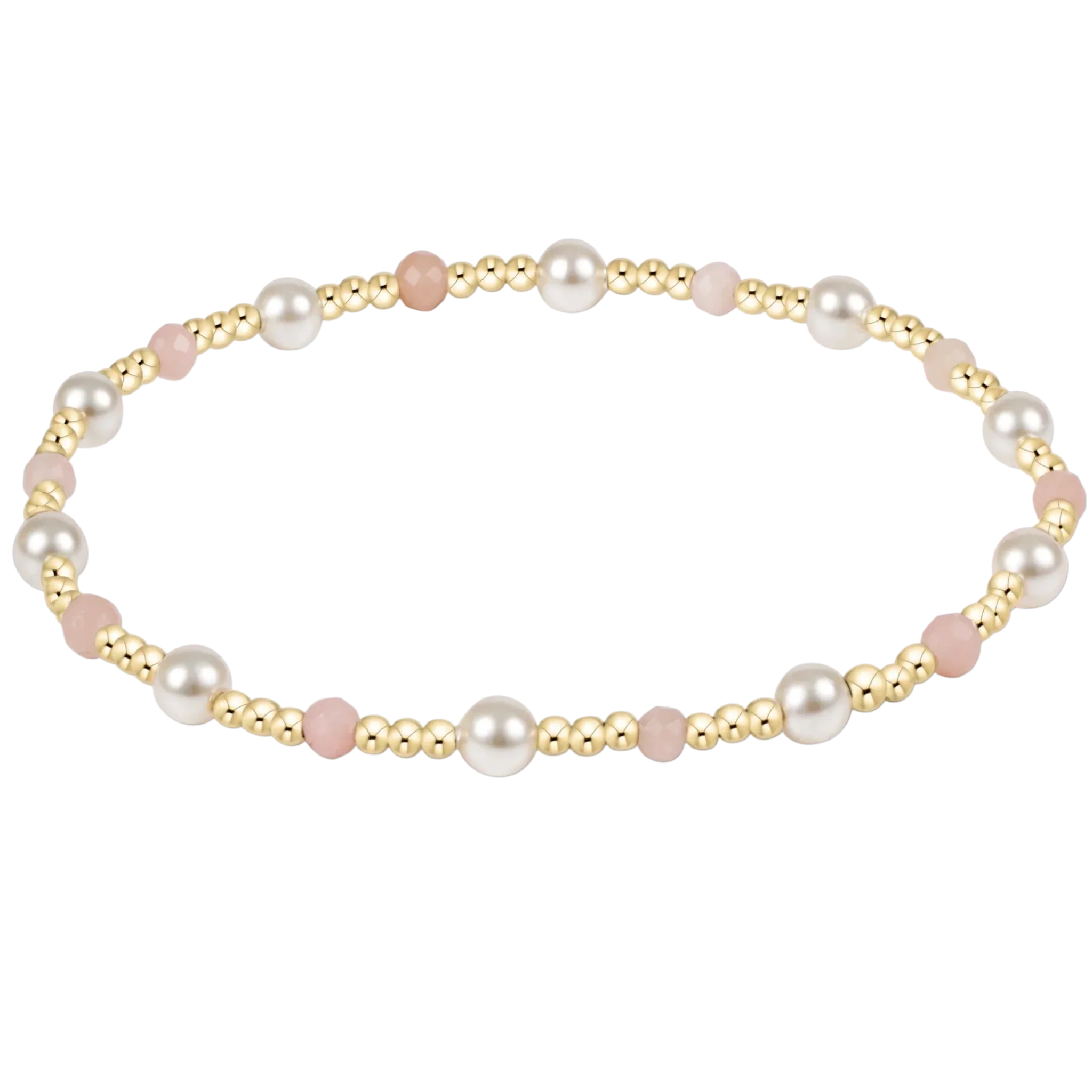 enewton - Pearl Sincerity 4mm Gem Bracelet, Pink Opal