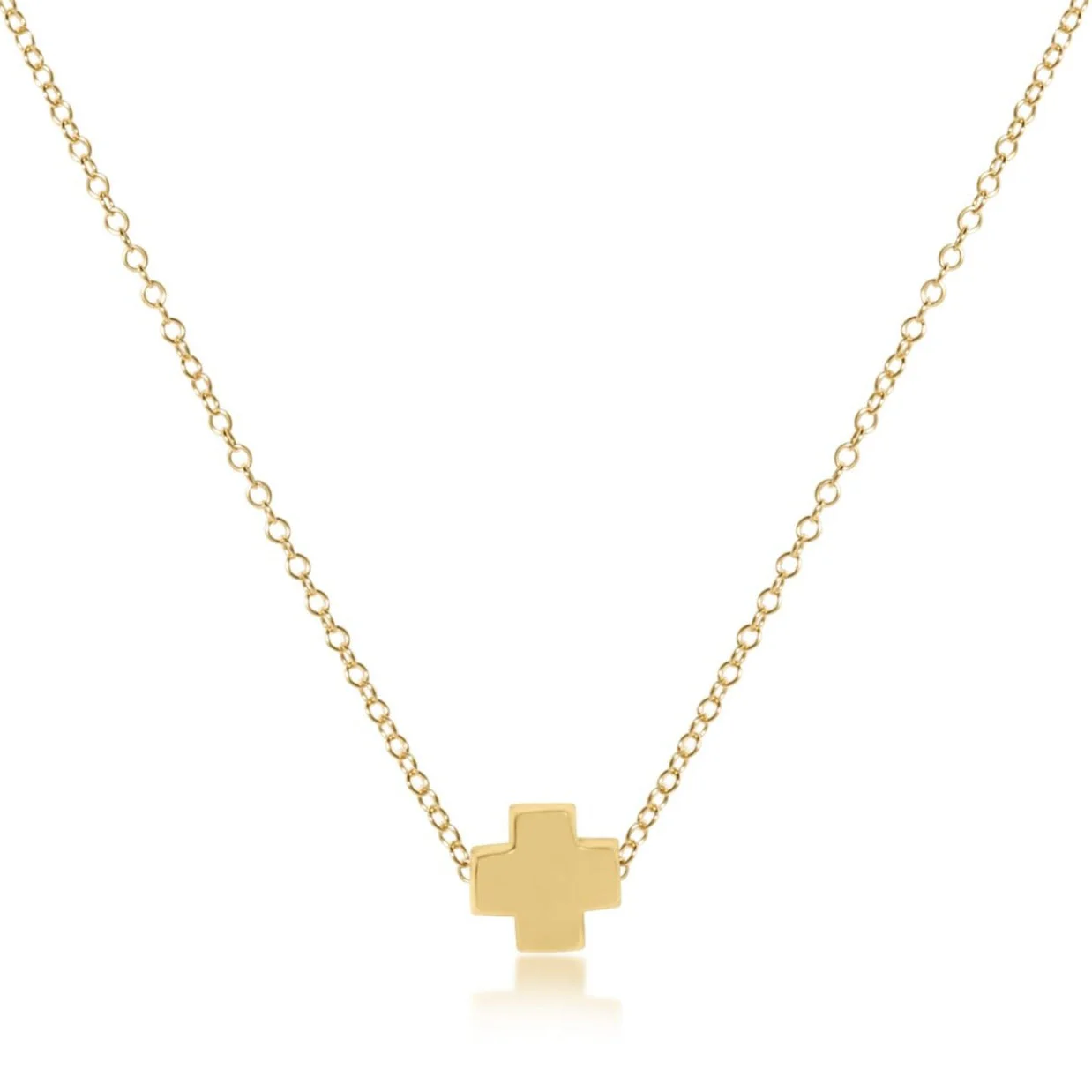 enewton - Signature Cross 16" Necklace Gold
