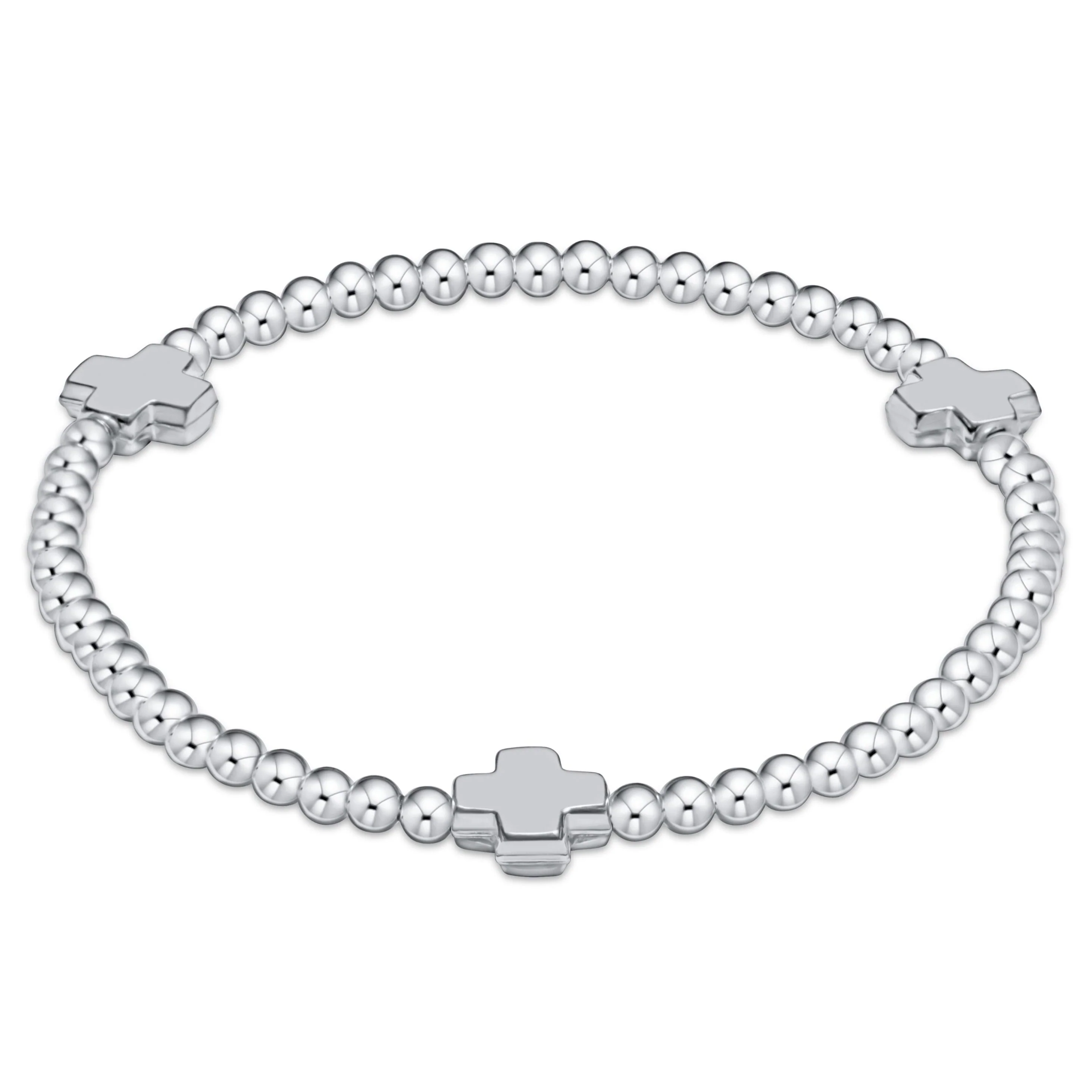 enewton - Signature Cross Sterling 3mm Bracelet