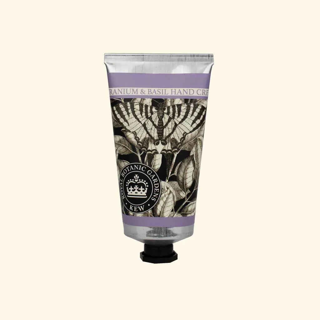 English Soap Company - Geranium & Basil Hand Cream - Image 3