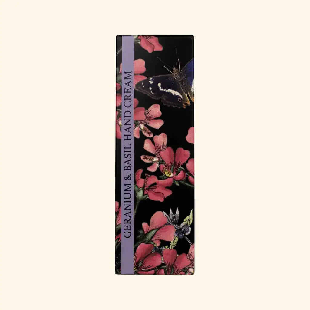 English Soap Company - Geranium & Basil Hand Cream - Image 4