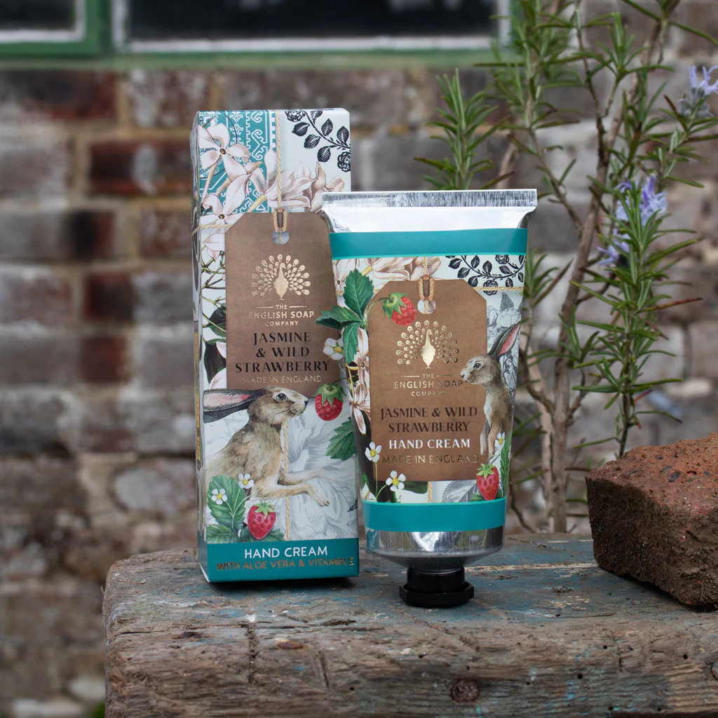English Soap Company - Jasmine & Wild Strawberry Hand Cream