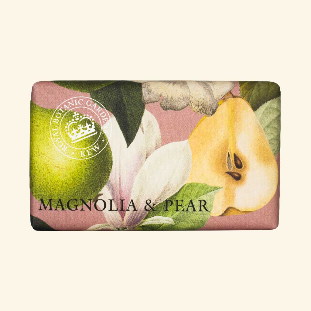 English Soap Company - Magnolia & Pear Bar Soap - Image 3