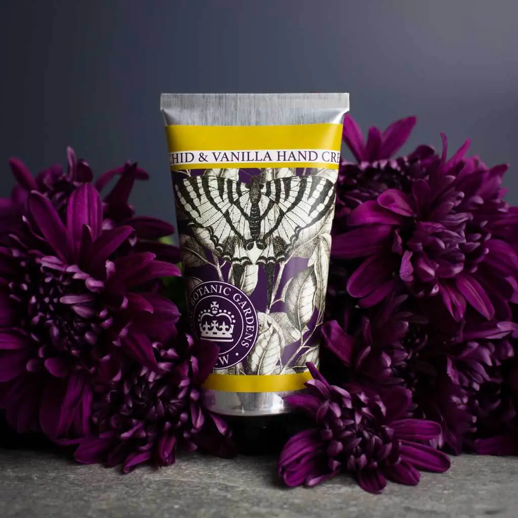 English Soap Company - Orchid & Vanilla Hand Cream - Image 2