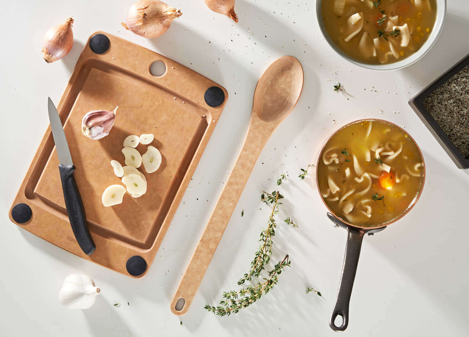 Epicurean - Natural Kitchen Utensil, Small Spoon - Image 2