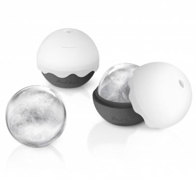 Final Touch - Silicone Ice Ball Molds, Set of 2