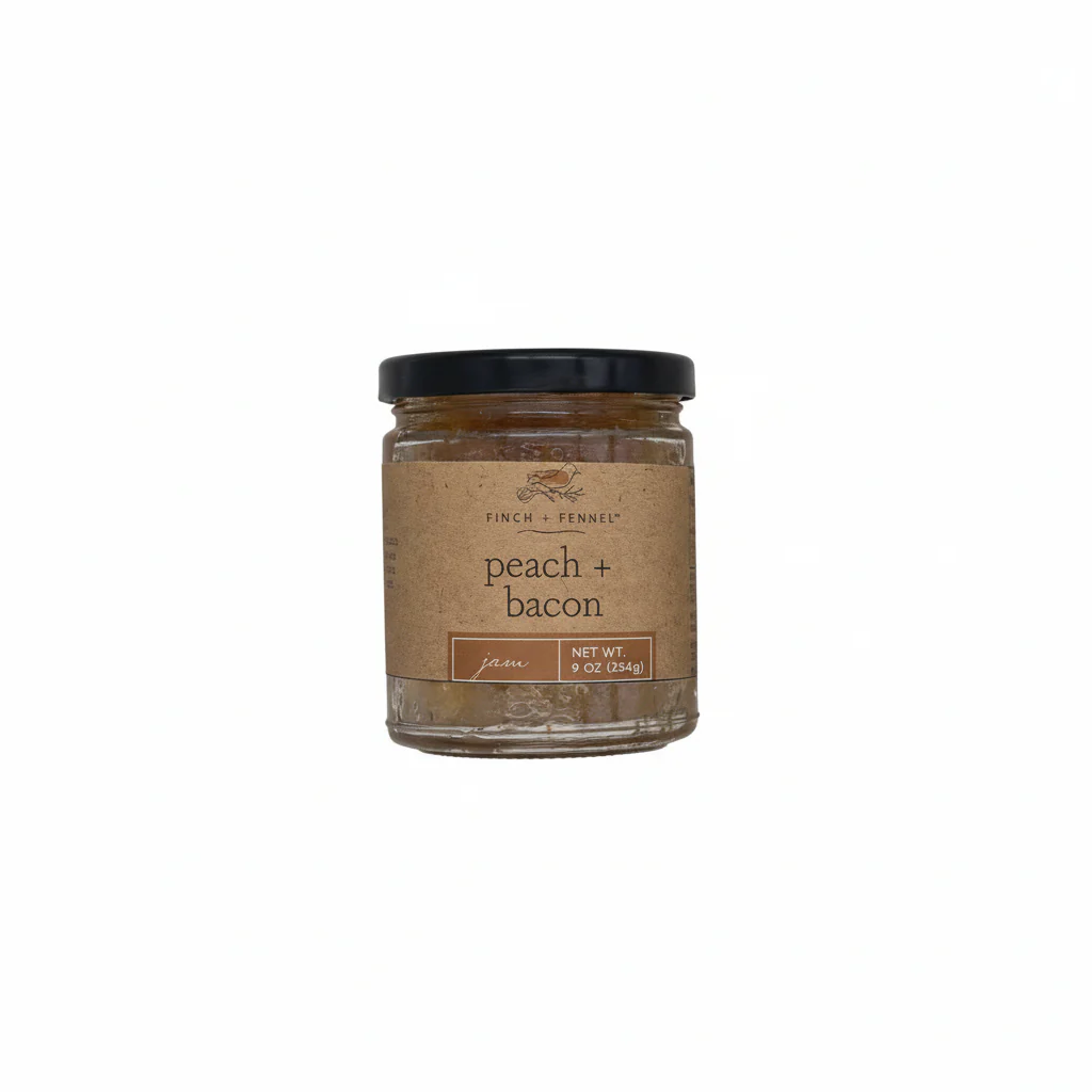 Finch + Fennel - Peach + Bacon Jam - Image 2