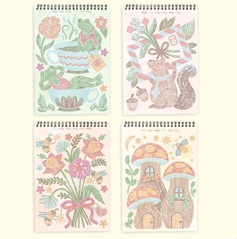 FlowArt - Trace by Line, Woodland Whimsy - Image 3