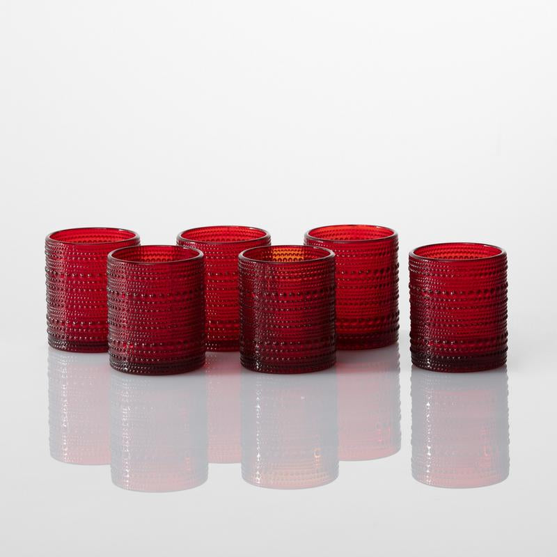 Fortessa - Jupiter Red Double Old Fashion Glass - Image 2
