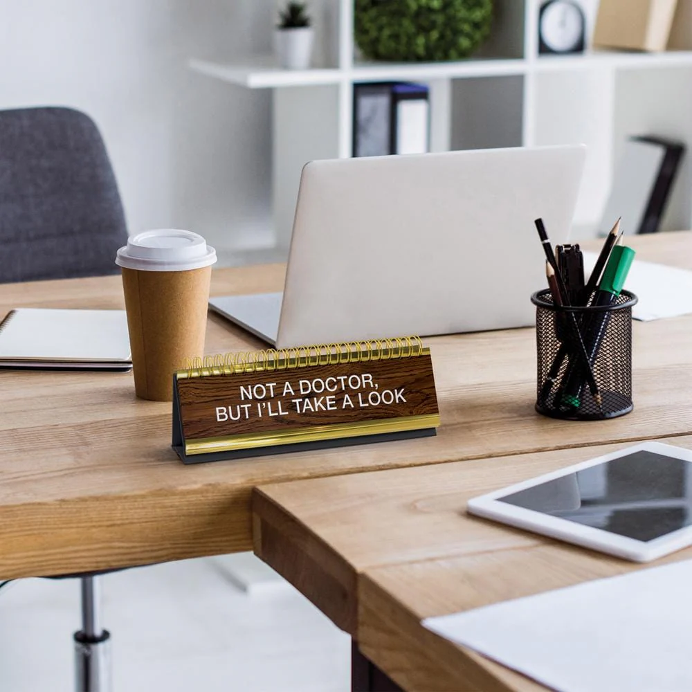 Fred & Friends - Daily Desk Plaque