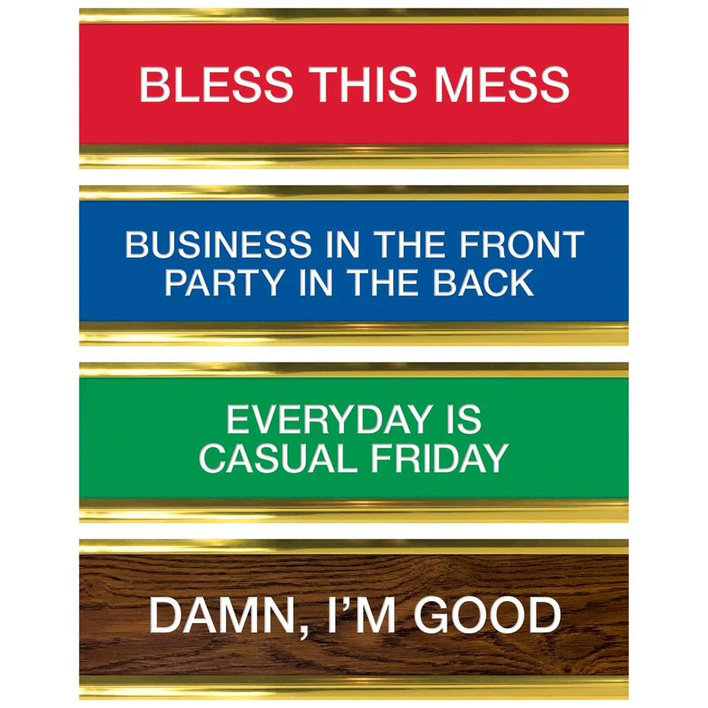 Fred & Friends - Daily Desk Plaque - Image 3