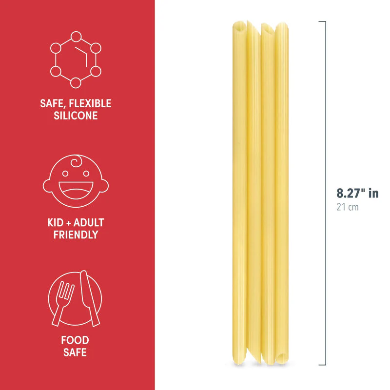 Fred & Friends - Impastas Pasta Straws + Cleaner - Image 4