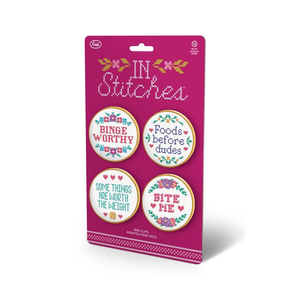 Fred & Friends - In Stitches Bag Clips