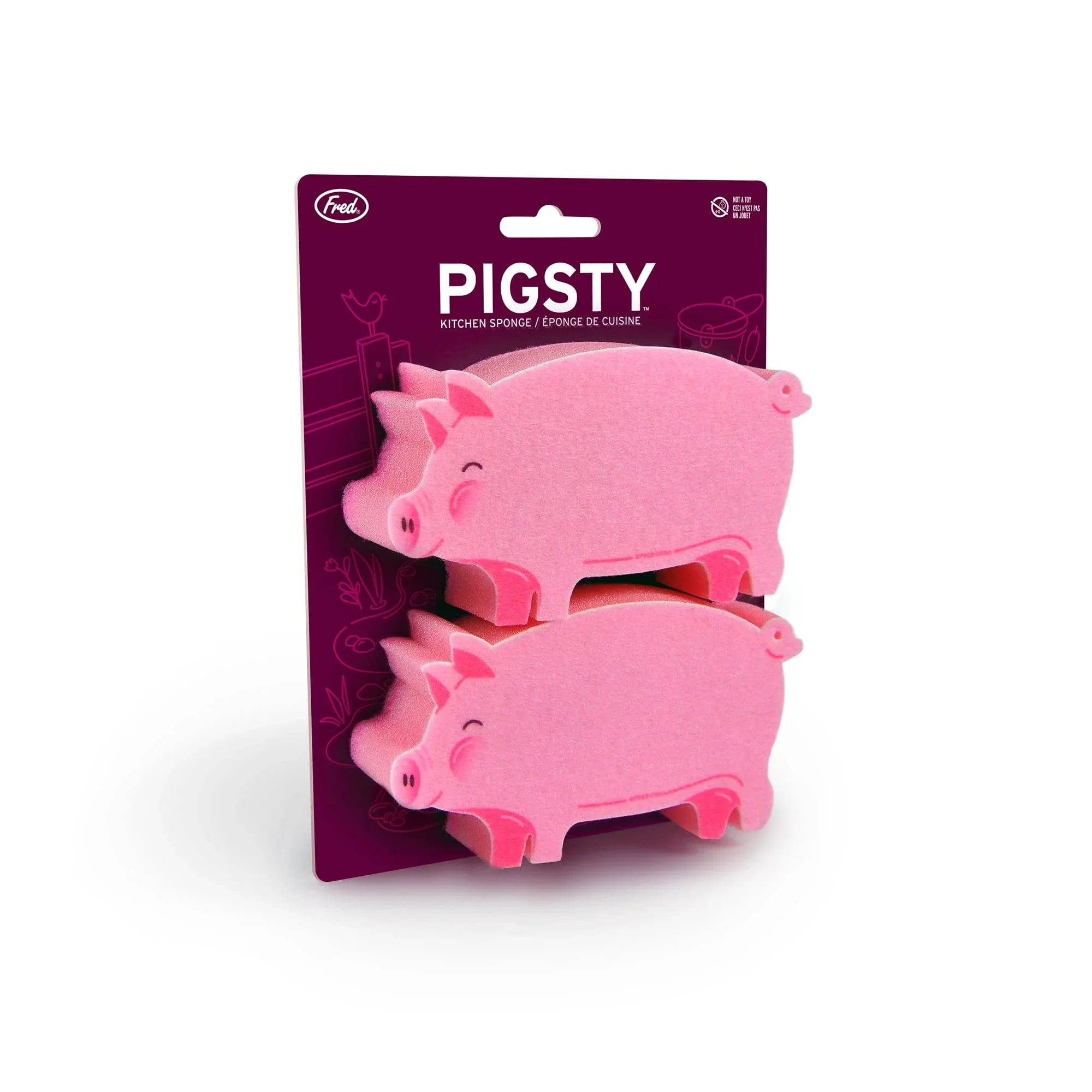 Fred & Friends - Pig Sty Sponges - Image 4