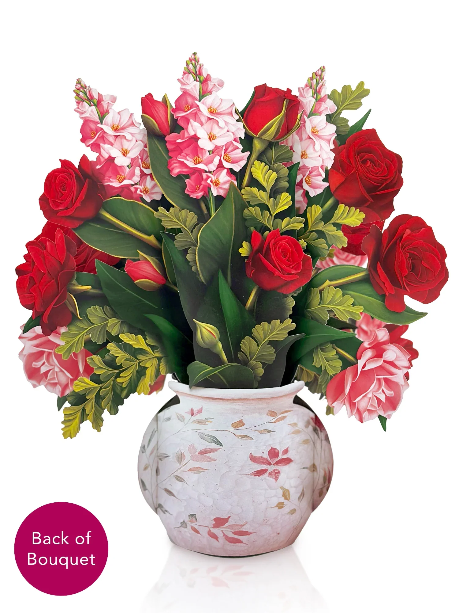 FreshCut Paper - Blooming Roses Pop-Up Bouquet - Image 2