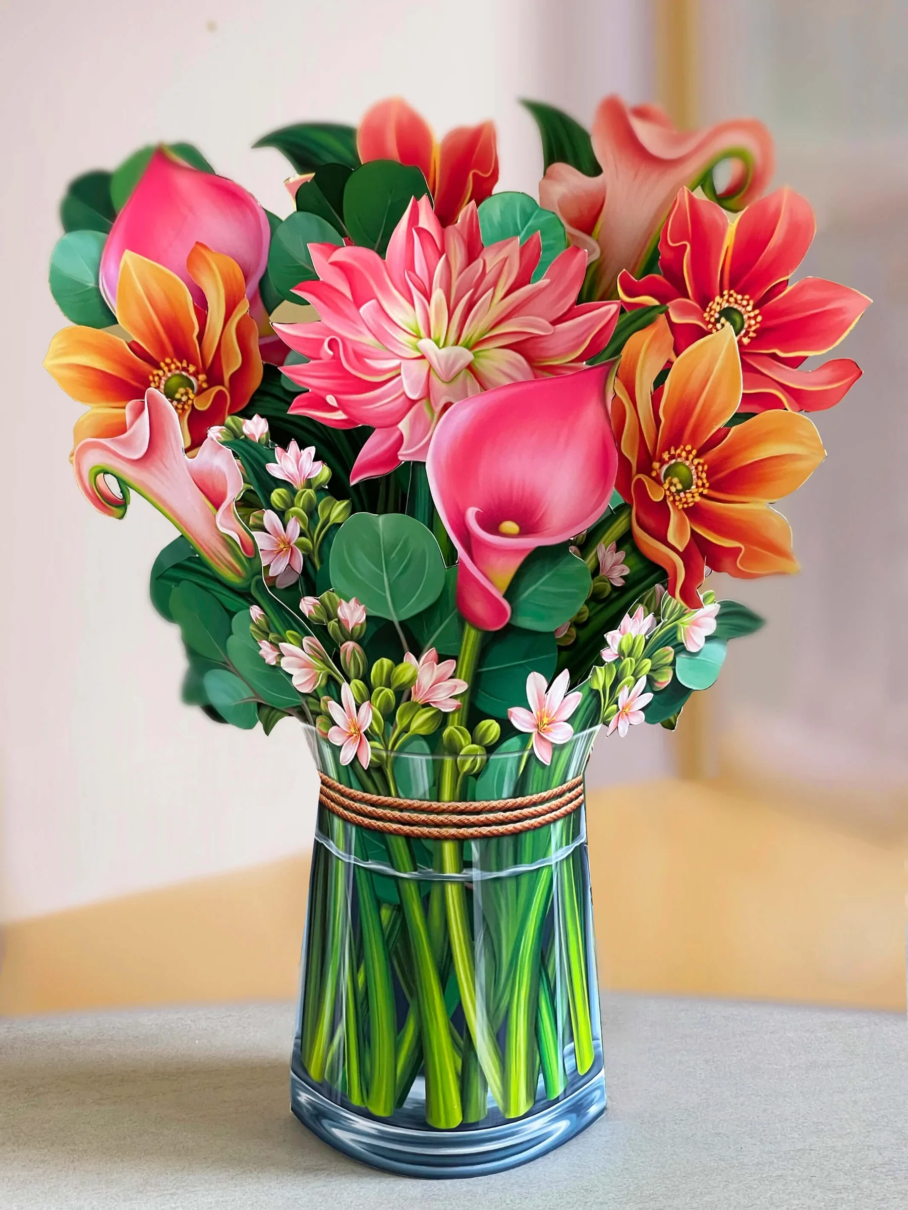 FreshCut Paper - Dear Dahlia Pop-Up Bouquet - Image 3