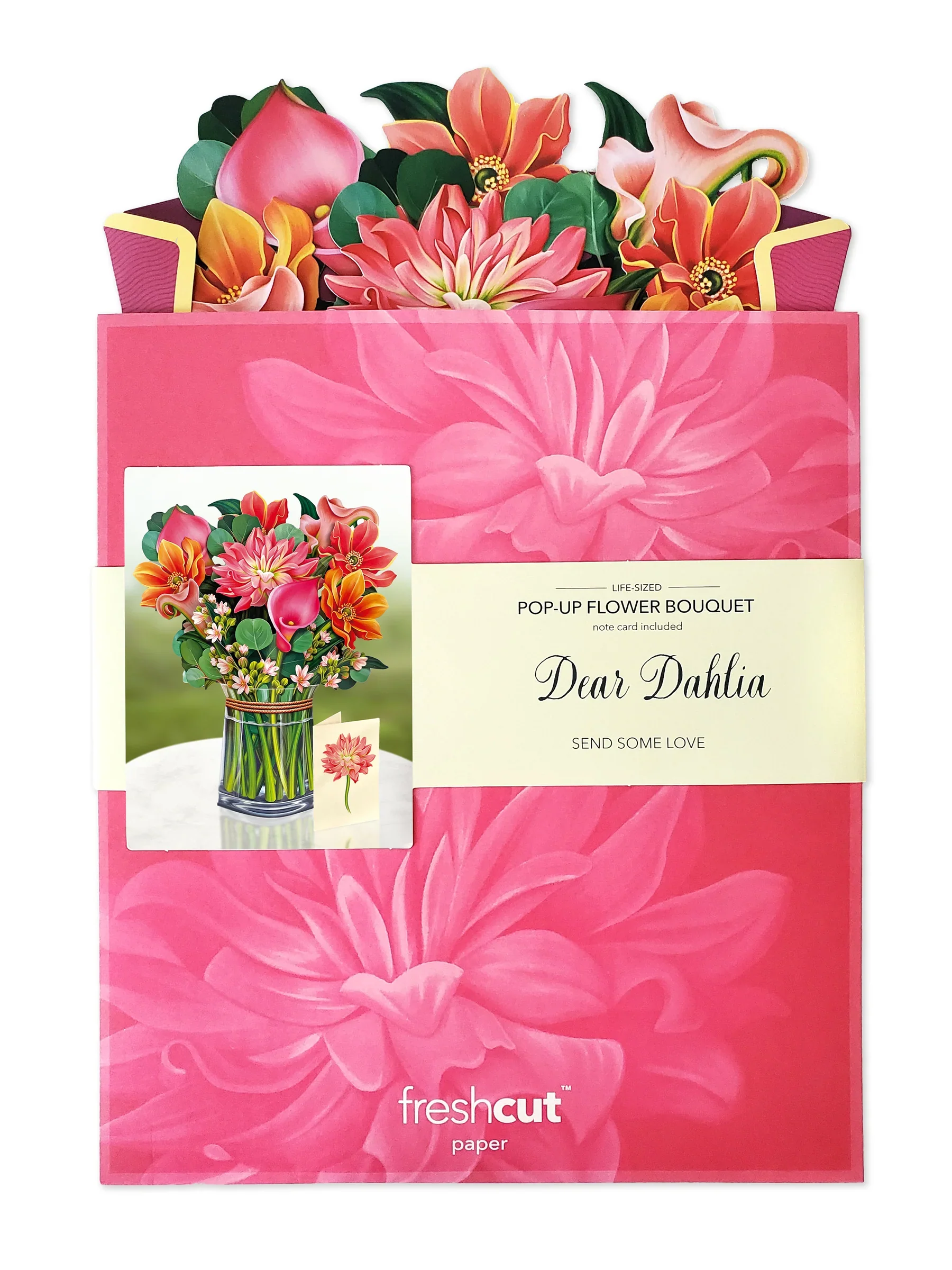 FreshCut Paper - Dear Dahlia Pop-Up Bouquet - Image 4
