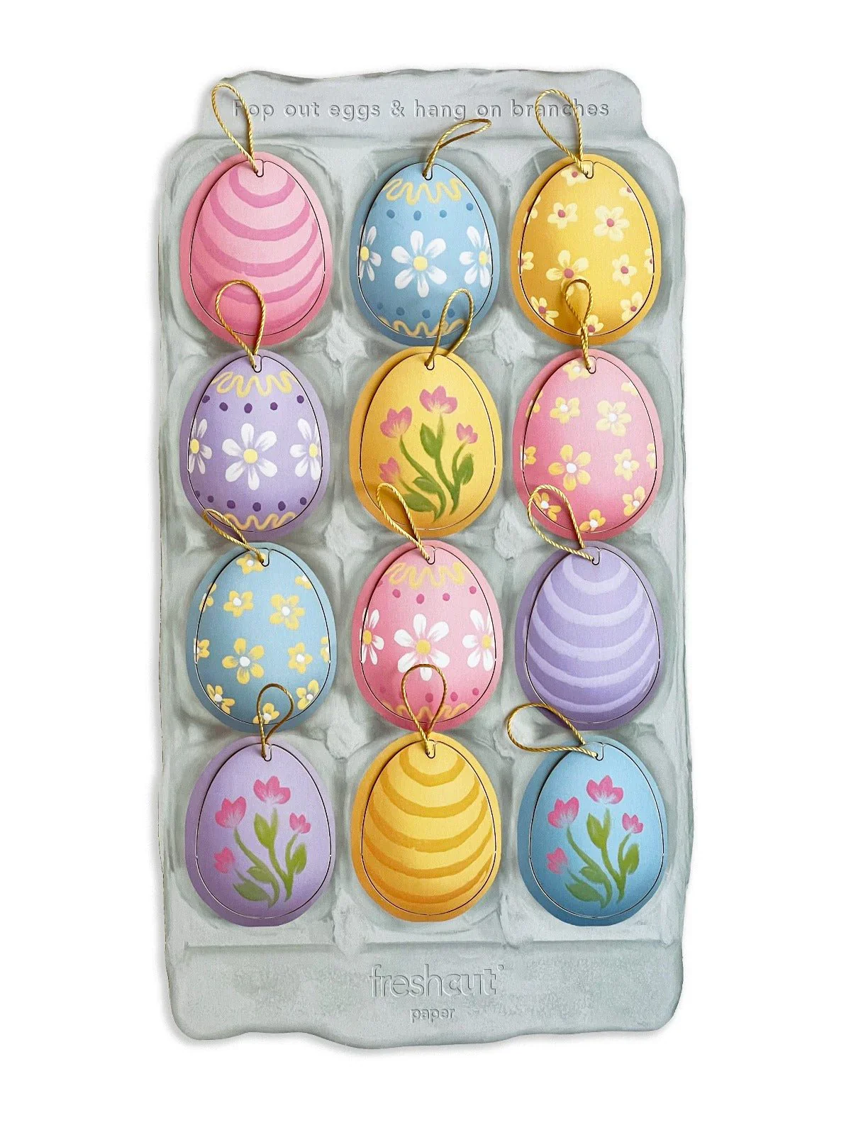 FreshCut Paper - Easter Egg Tree Pop-Up Bouquet - Image 6