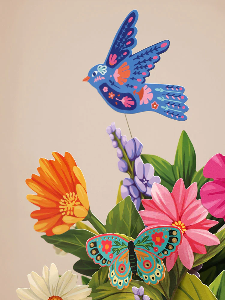 FreshCut Paper - Enchanted Garden Pop-Up Bouquet - Image 2