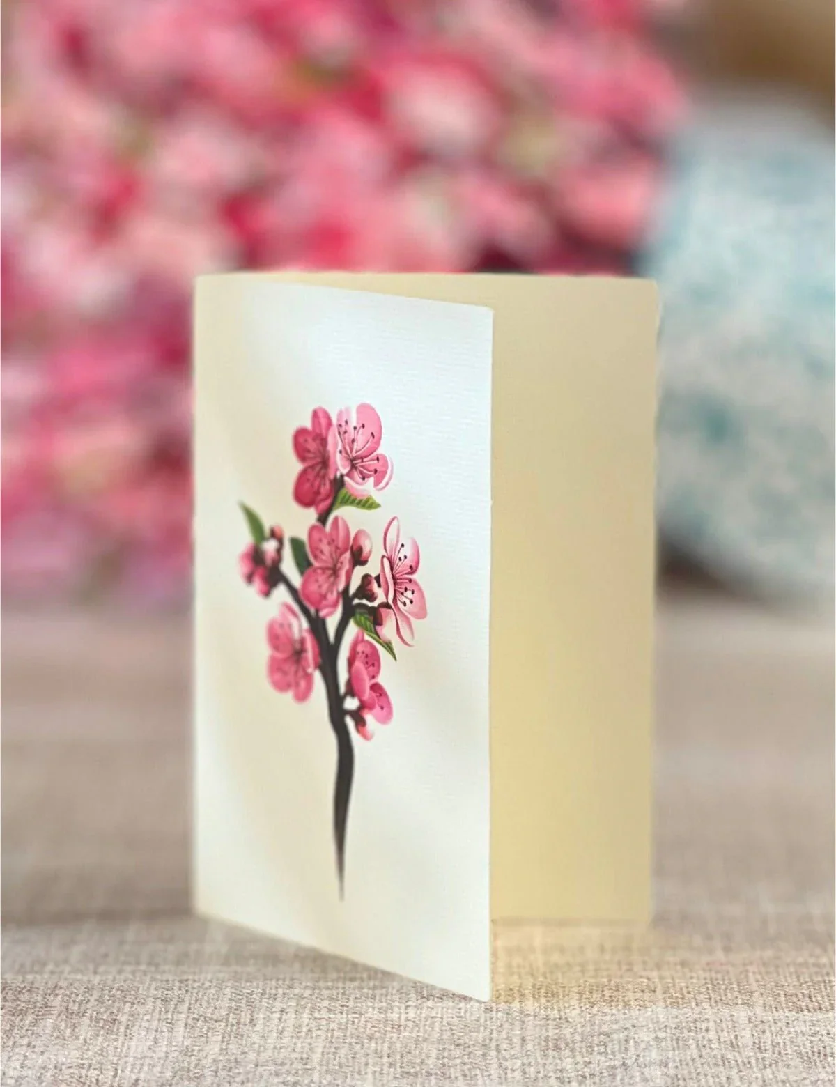 FreshCut Paper - Japanese Cherry Blossoms Pop-Up Bouquet - Image 5