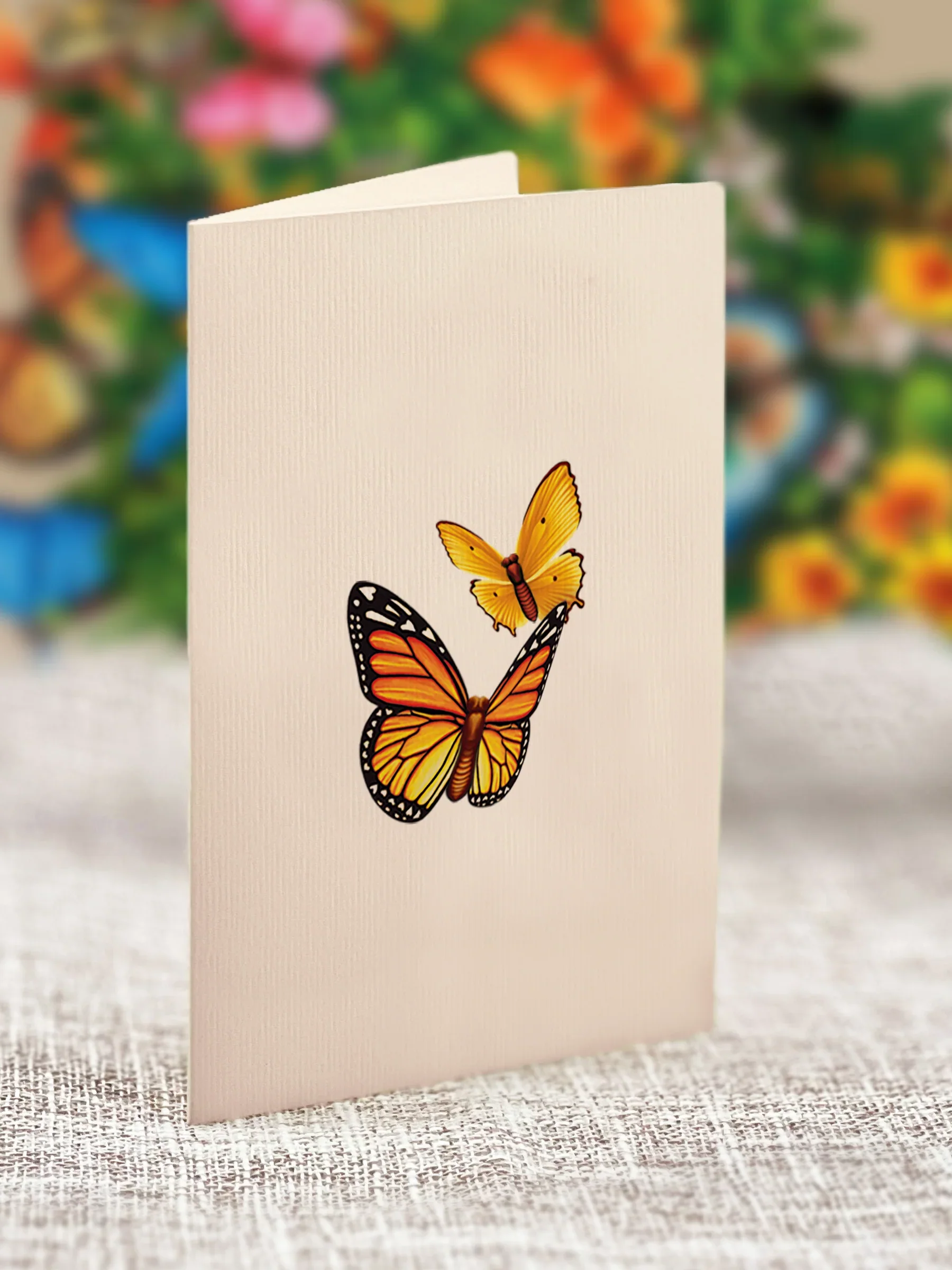 FreshCut Paper - Mini Butterflies & Buttercups Pop-Up Card - Image 3