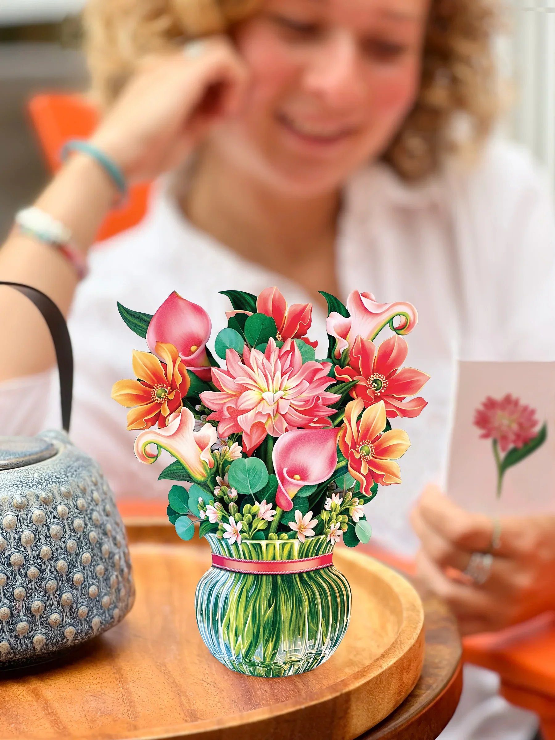 FreshCut Paper - Mini Dear Dahlia Pop-Up Card - Image 3