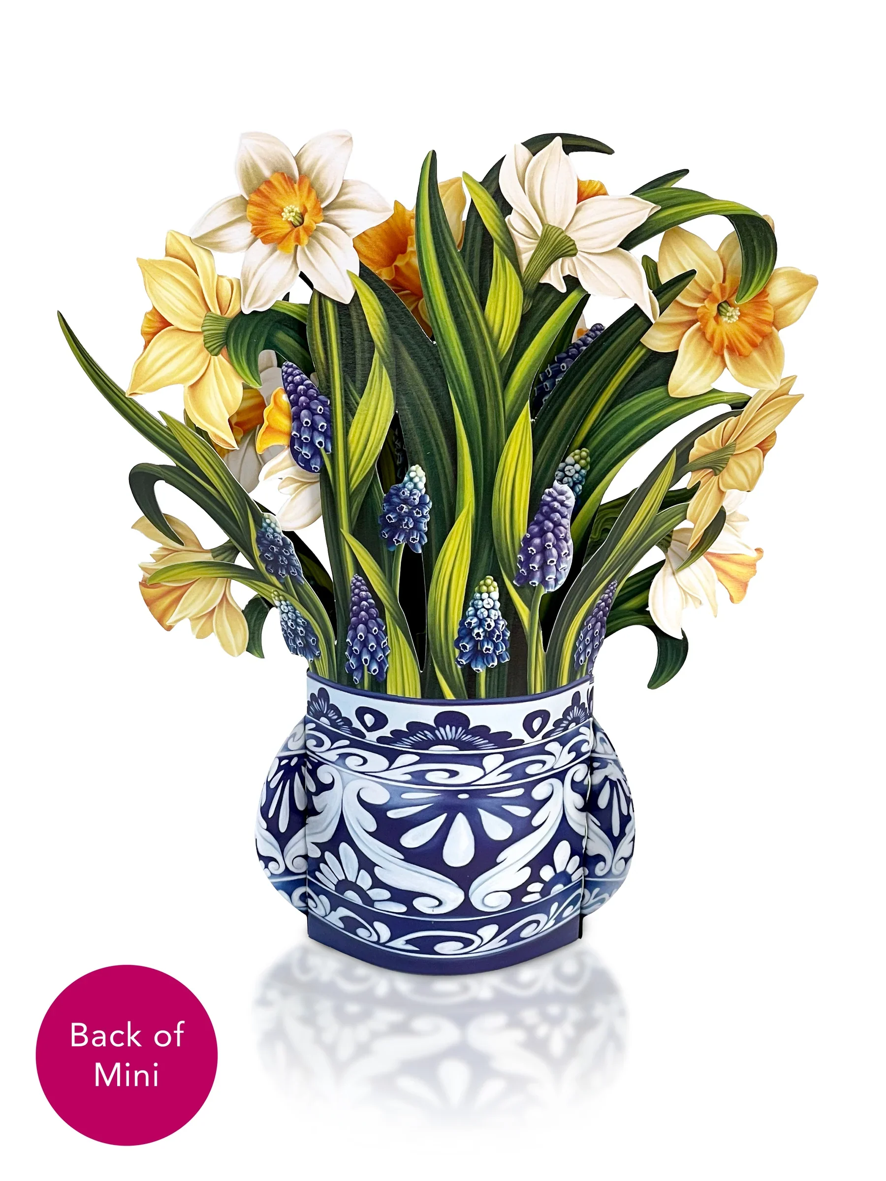 FreshCut Paper - Mini English Daffodils Pop-Up Card - Image 3